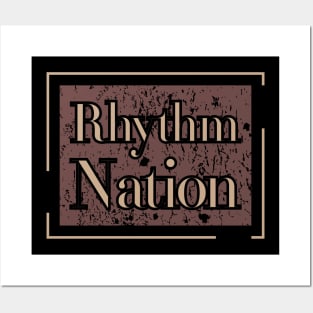 Rhythm Nation Posters and Art